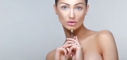 Lip self injection